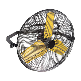 24 in. 2 Speeds Wall Fan with Enclosure Motor - Bansa Rose