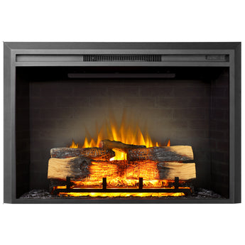 38.7-in Black Electric Fireplace Insert - Bansa Rose