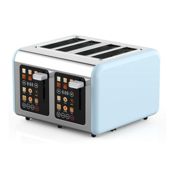 1500W 4 Slices Toaster in Blue - Bansa Rose
