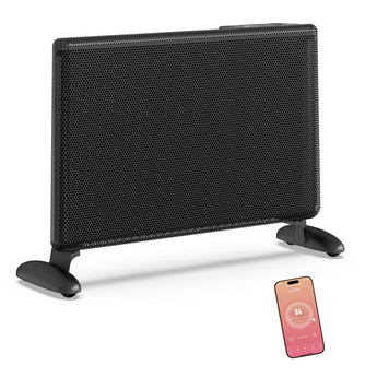 1500-Watt Convection Wall Mount Indoor Electric Space Heater - Bansa Rose