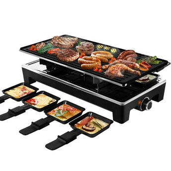 171 sq.-in Removable 2-in-1 Non-Stick Smokeless Electric Indoor Grill - Bansa Rose