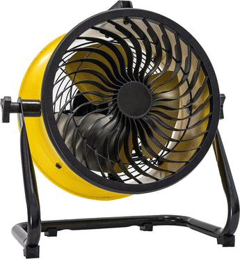10 in. 3 Speeds Drum Fan with Powerful 1/12 HP Motor - Bansa Rose
