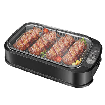 216 sq.-in 1500-Watt Black Smokeless Indoor Grill - Bansa Rose