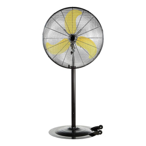 30 in. Heavy Duty High Velocity Pedestal Oscillating Fan with Powerful 1/3 HP Motor - Bansa Rose