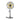 20 in. Heavy Duty High Velocity Pedestal Oscillating Fan with Powerful 1/5 Motor - Bansa Rose