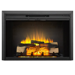 36.7-in Black Electric Fireplace Insert - Bansa Rose