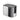 Grille-pain 2 tranches 800W en acier inoxydable