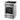 24 in. 3.7 cu. ft. Freestanding Gas Range in Stainless Steel - Bansa Rose