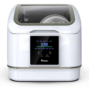 17 in. Countertop Dishwasher with Anti-Leakage - Bansa Rose