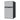 19.68 in. 3.2 cu. ft. 2-Door Mini Refrigerator with Freezer, Reversible Door - Bansa Rose