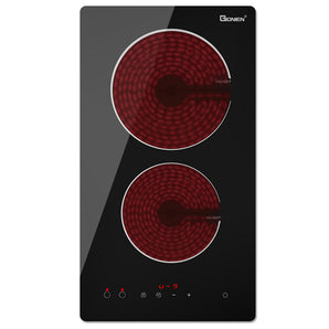 21 in. 2 Elements Electric Cooktop - Bansa Rose